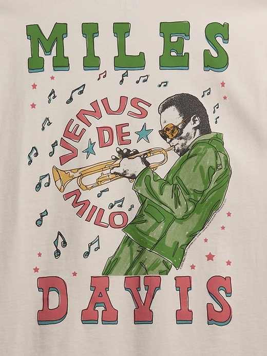 Image number 4 showing, Miles Davis Graphic T-Shirt