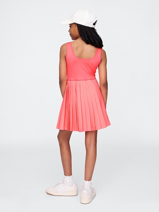 Image number 3 showing, Kids Pleated Tennis Dress