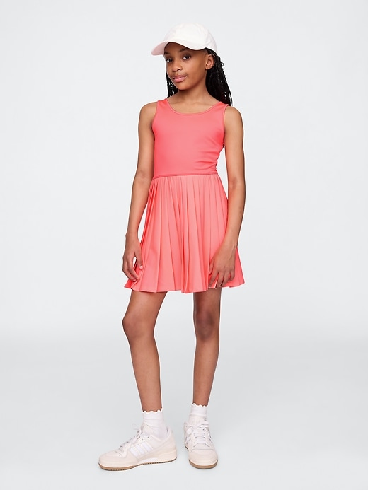 Image number 1 showing, Kids Pleated Tennis Dress