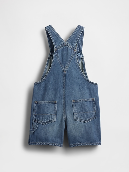 Image number 2 showing, Baby & Toddler Denim Shortalls