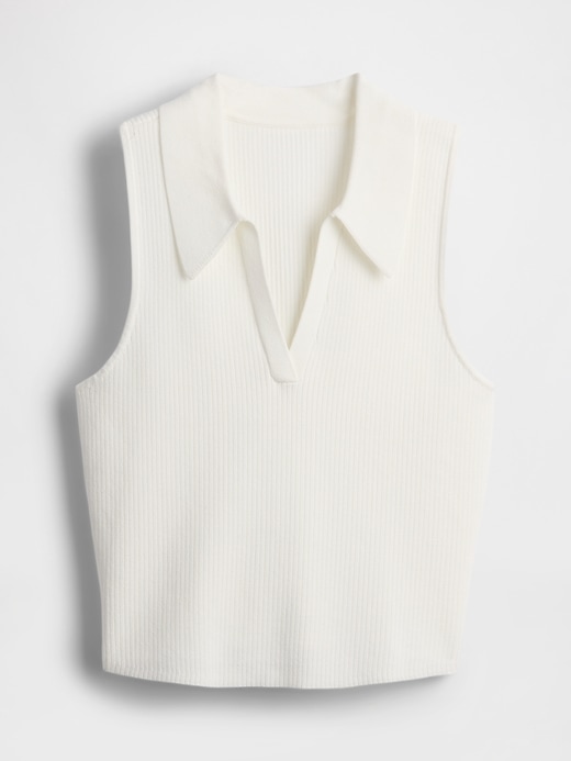 Image number 5 showing, Cropped Rib Sweater Tank