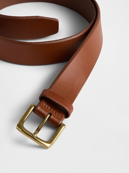 Image number 2 showing, Leather Belt