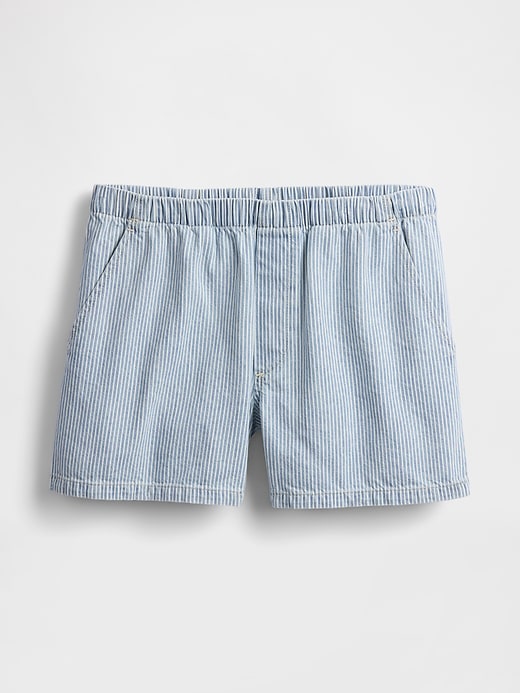 Image number 6 showing, Mid Rise Easy Denim Boxer Shorts