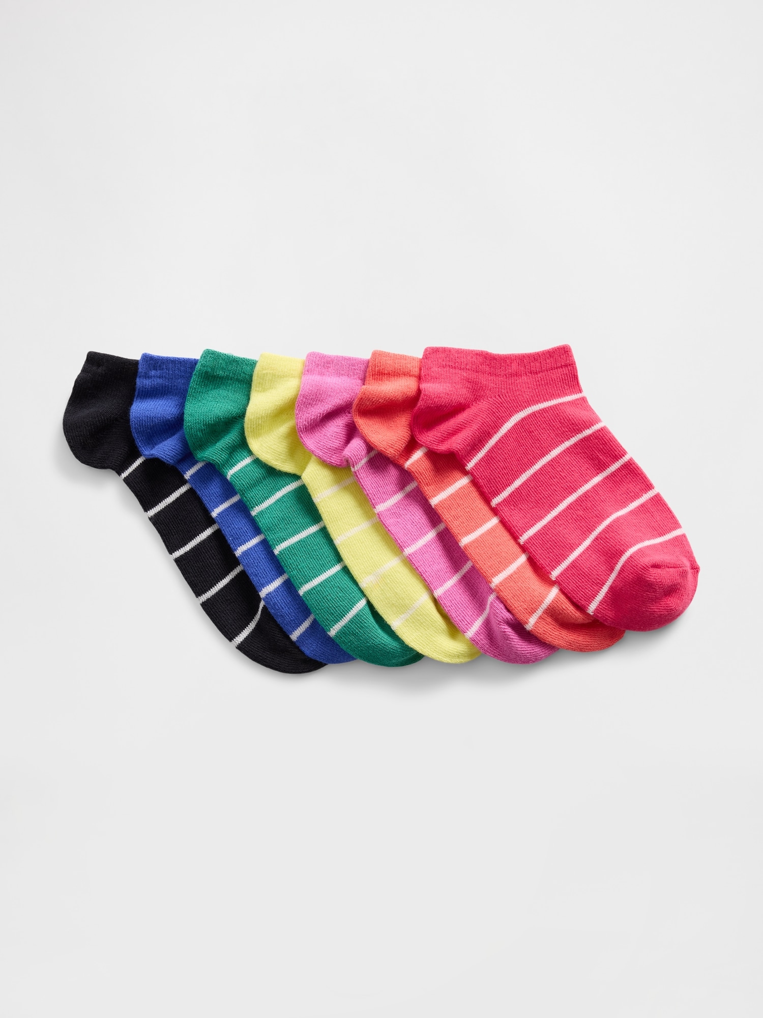 Kids No Show Socks (3-Pack)