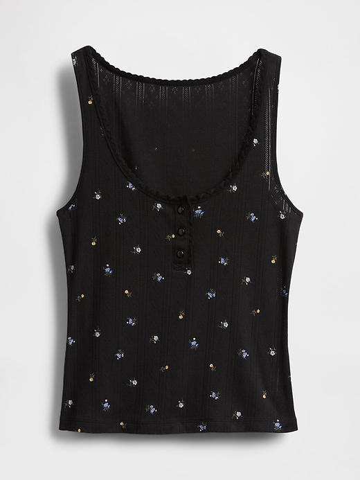 Image number 5 showing, Pointelle Tank Top