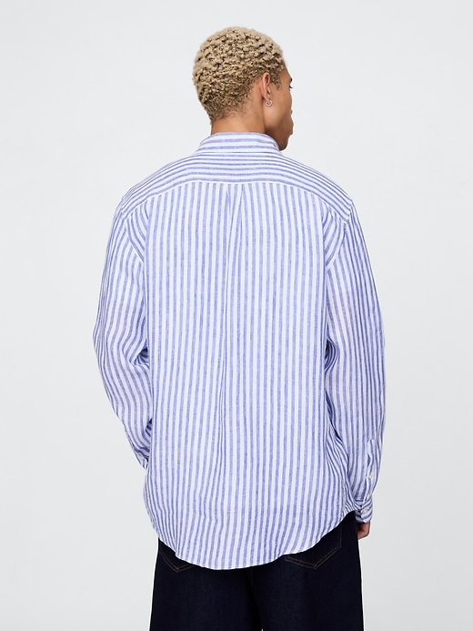 Image number 3 showing, 100% Linen Classic Shirt