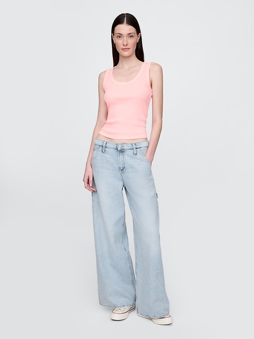 Image number 1 showing, Mid Rise UltraSoft Baggy Jeans