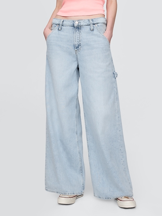 Image number 2 showing, Mid Rise UltraSoft Baggy Jeans