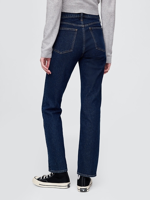 Image number 5 showing, High Rise '90s Straight Jeans