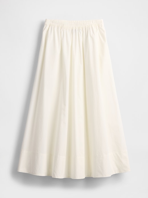 Image number 5 showing, Poplin Maxi Skirt