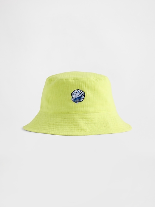 Image number 1 showing, Kids Organic Cotton Gauze Bucket Hat