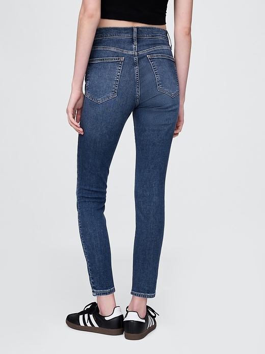 Image number 5 showing, High Rise True Skinny Jeans