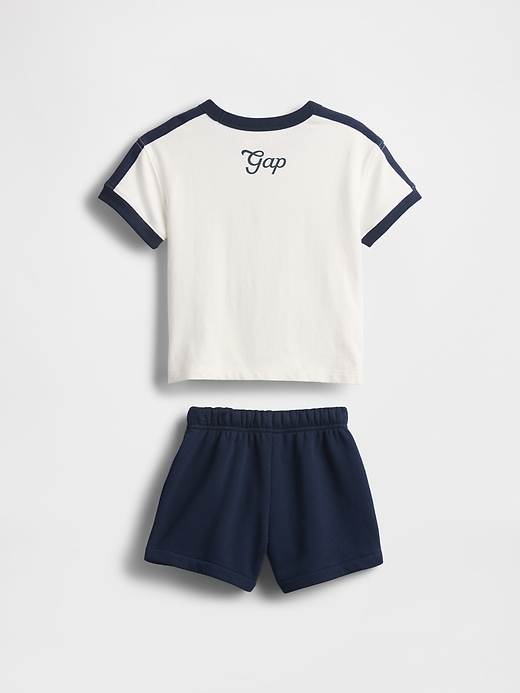 Image number 2 showing, Gap × Disney Baby & Toddler VintageSoft Short Set