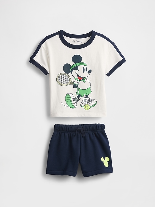 Image number 1 showing, Gap × Disney Baby & Toddler VintageSoft Short Set