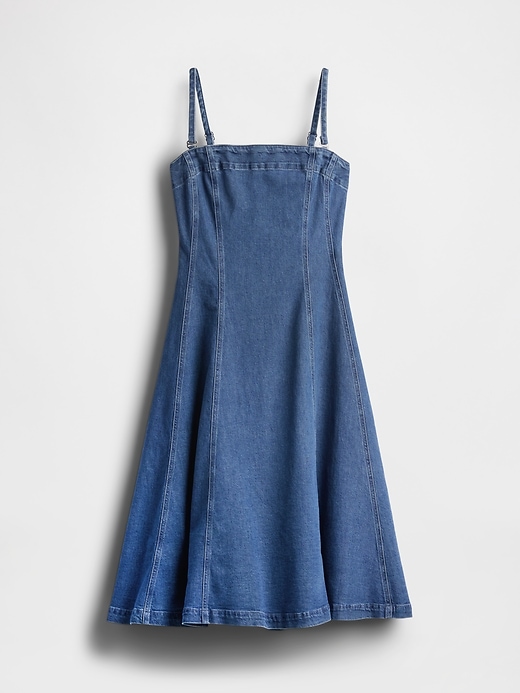 Image number 5 showing, Denim Midi Dress