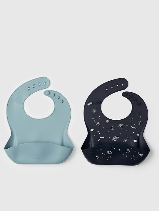 View large product image 1 of 1. Loulou Lollipop Bibs 2 Pack Set