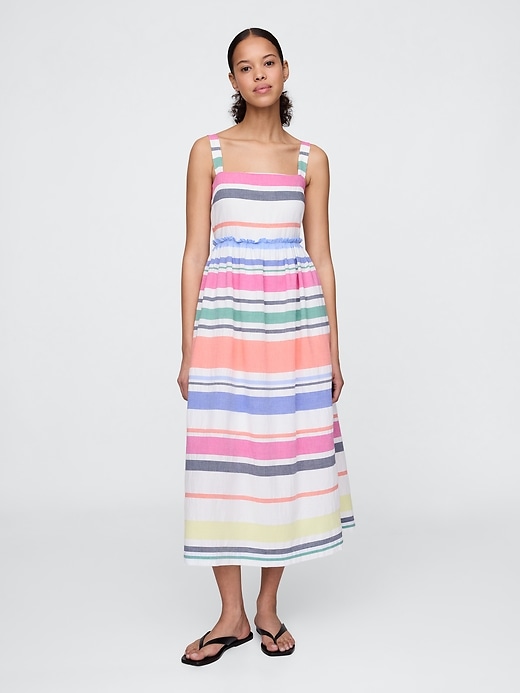 Image number 1 showing, Striped Maxi Dress