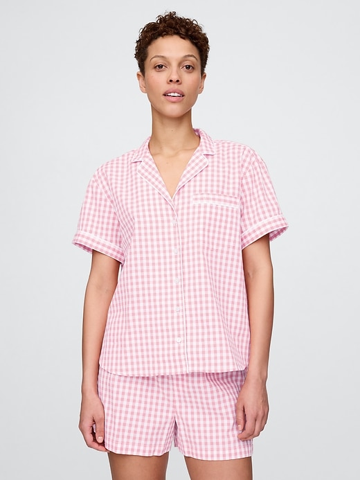 Image number 1 showing, Poplin PJ Shirt