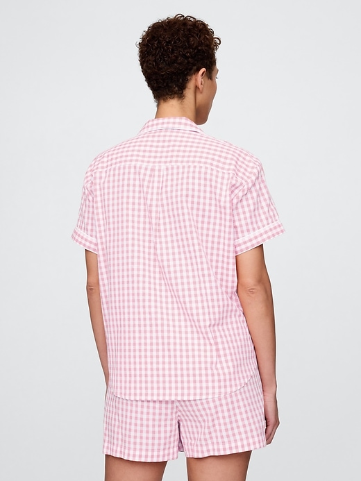 Image number 3 showing, Poplin PJ Shirt