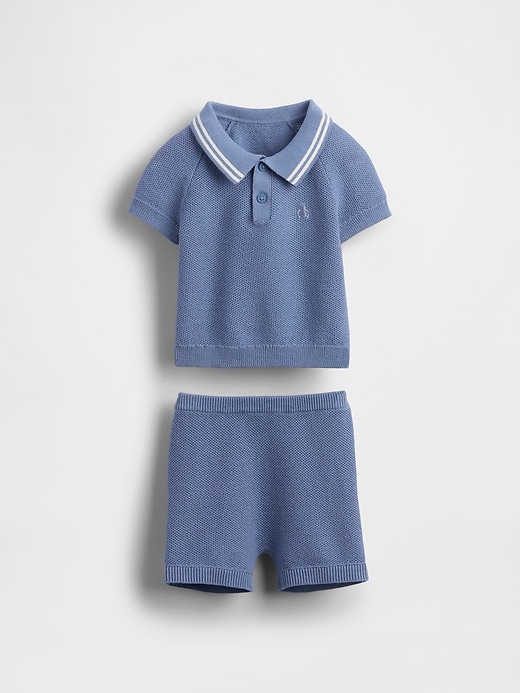 Image number 1 showing, Baby Polo Outfit Set