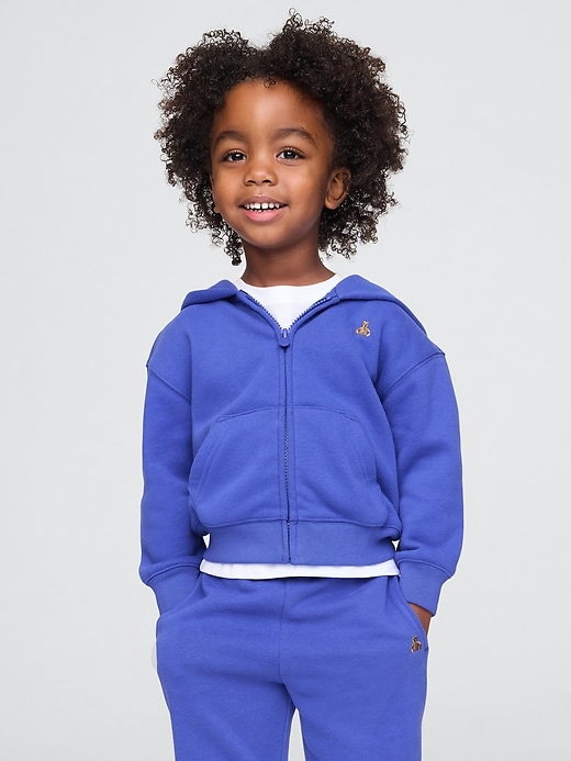 Image number 1 showing, Baby & Toddler VintageSoft Zip Hoodie