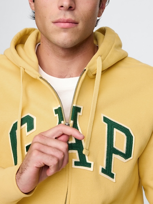 Image number 4 showing, VintageSoft Arch Logo Full-Zip Hoodie