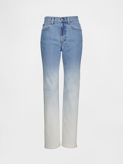 Image number 6 showing, High Rise Ombré '90s Straight Jeans