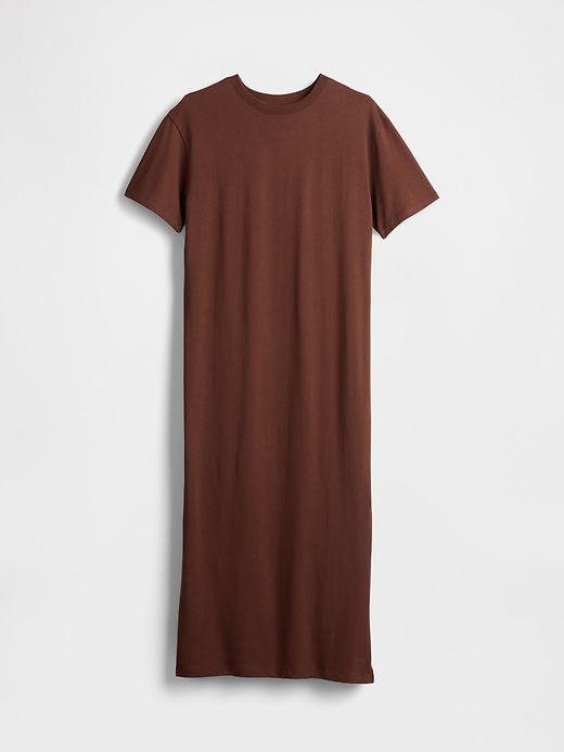 Image number 7 showing, Organic Cotton VintageSoft Maxi T-Shirt Dress