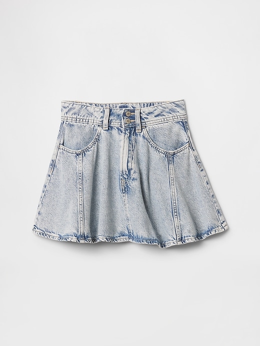 Image number 2 showing, Kids UltraSoft Denim Circle Skirt