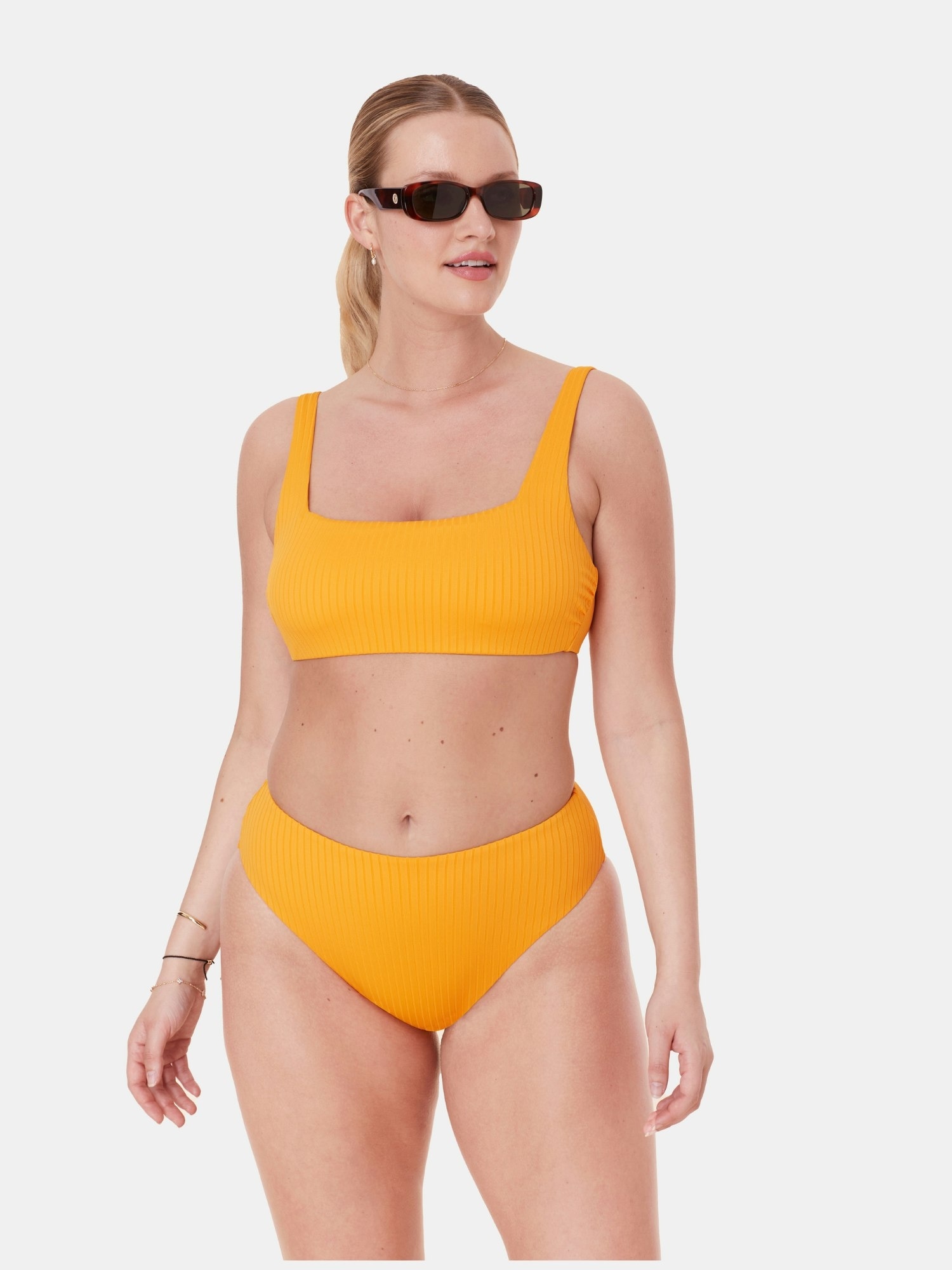 Andie 90s High Waisted Bikini Bottom