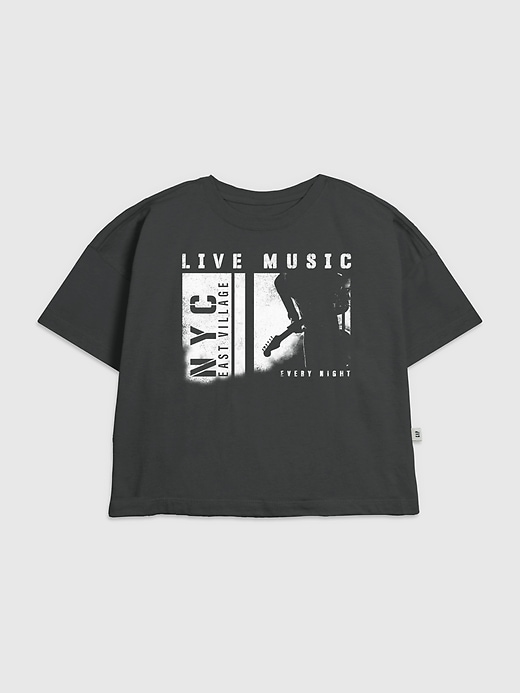 Image number 1 showing, Kids NYC Music Lover Graphic T-Shirt