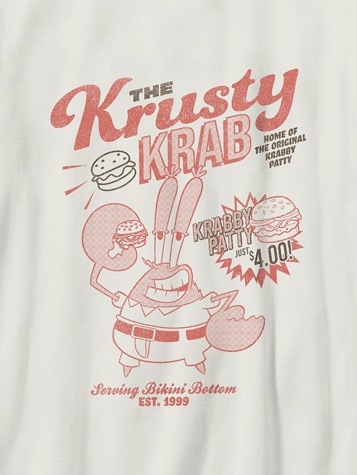 Image number 3 showing, Kids Spongebob Krusty Krab Graphic T-Shirt