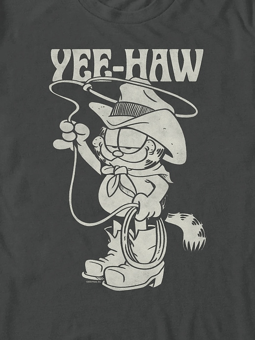 Image number 3 showing, Garfield Yee-Haw Graphic T-Shirt