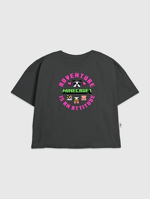 Image number 1 showing, Kids Minecraft Adventure Attitude Graphic T-Shirt