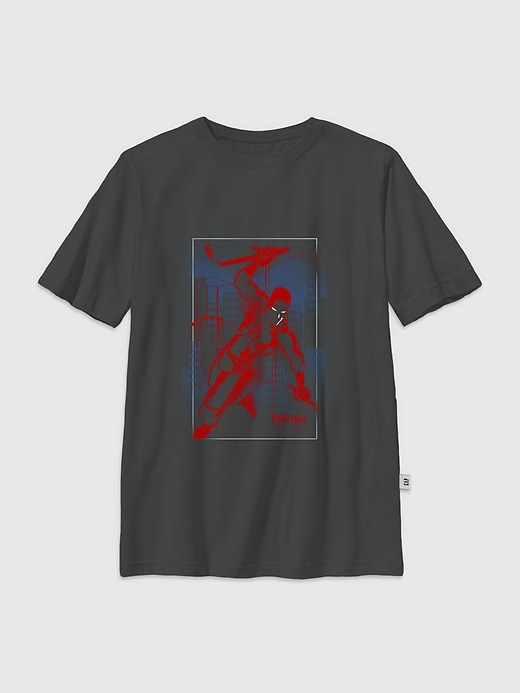 Image number 1 showing, Kids Marvel Daredevil Line Art Graphic T-Shirt