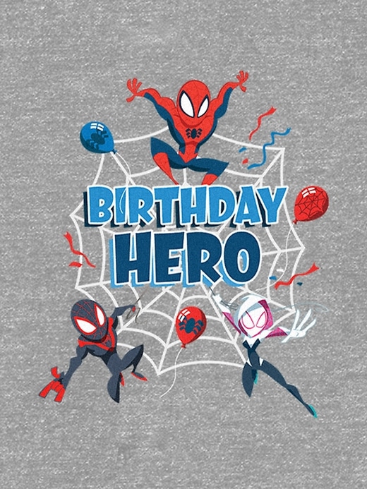 Image number 3 showing, Toddler Spiderman Birthday Hero Graphic T-Shirt