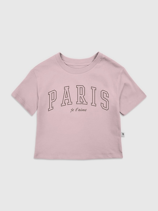 Image number 1 showing, Toddler Paris Collegiate Graphic T-Shirt