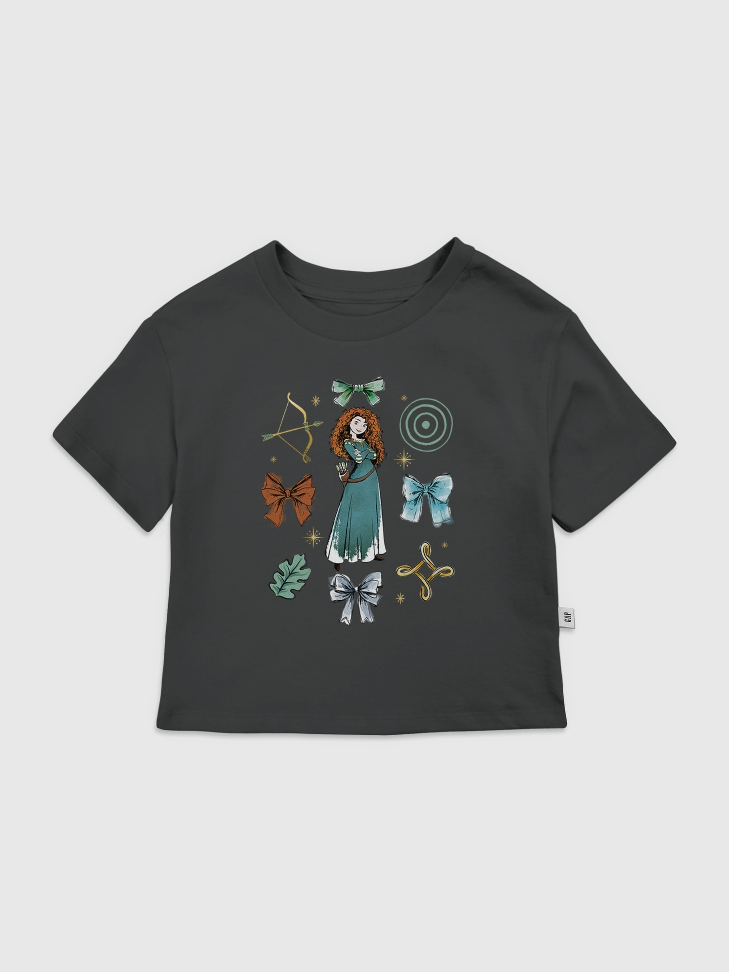 Toddler Disney Merida Bow Icons Graphic T-Shirt