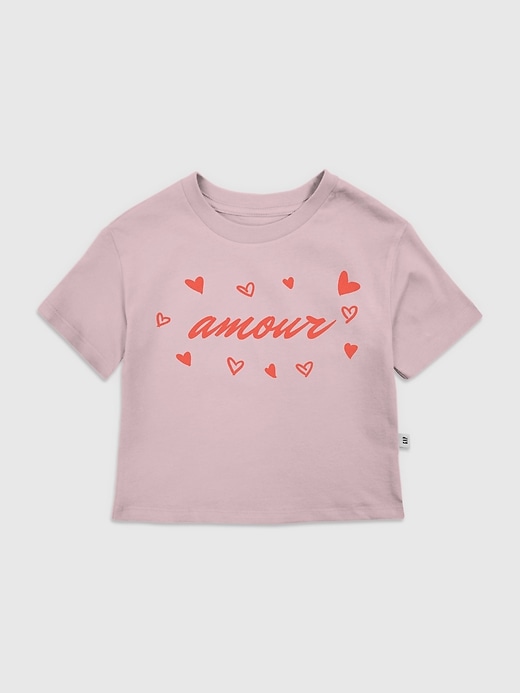 Image number 1 showing, Toddler Amour Hearts Graphic T-Shirt