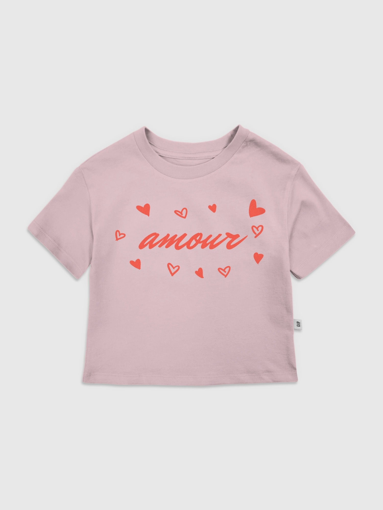 Toddler Amour Hearts Graphic T-Shirt