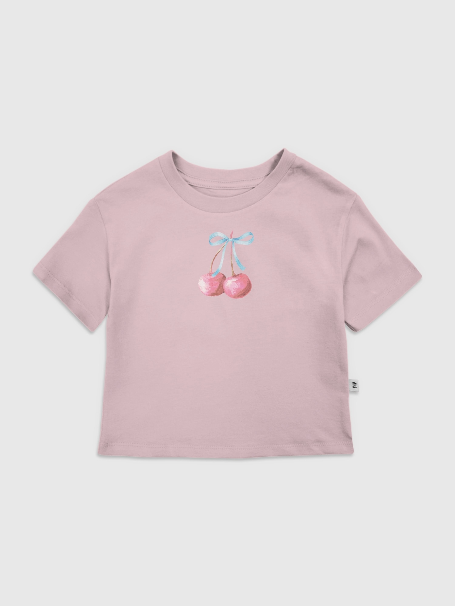 Toddler Cherry Bow Graphic T-Shirt