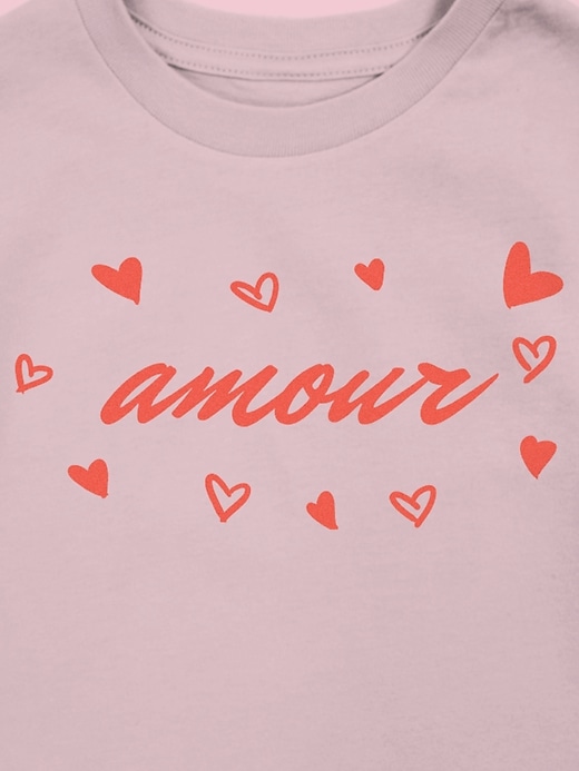 Image number 3 showing, Toddler Amour Hearts Graphic T-Shirt