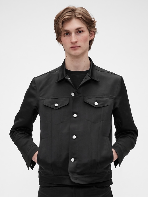 Image number 1 showing, GapStudio Satin Icon Jacket