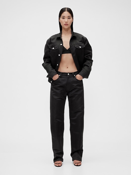 Image number 7 showing, GapStudio Satin '90s Loose Pant