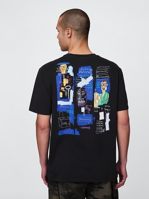 Image number 3 showing, Basquiat Graphic T-Shirt