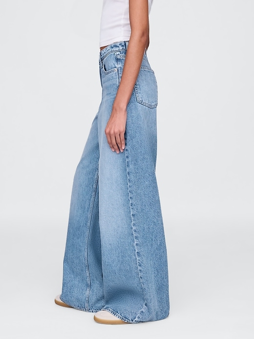 Image number 3 showing, Mid Rise Extra Baggy Jeans