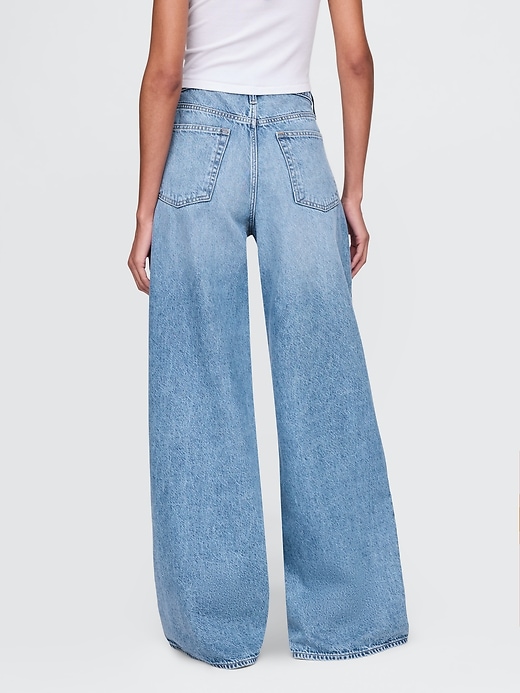 Image number 5 showing, Mid Rise Extra Baggy Jeans