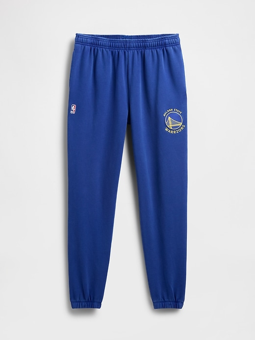 Image number 7 showing, NBA Golden State Warriors Logo Heavyweight Joggers