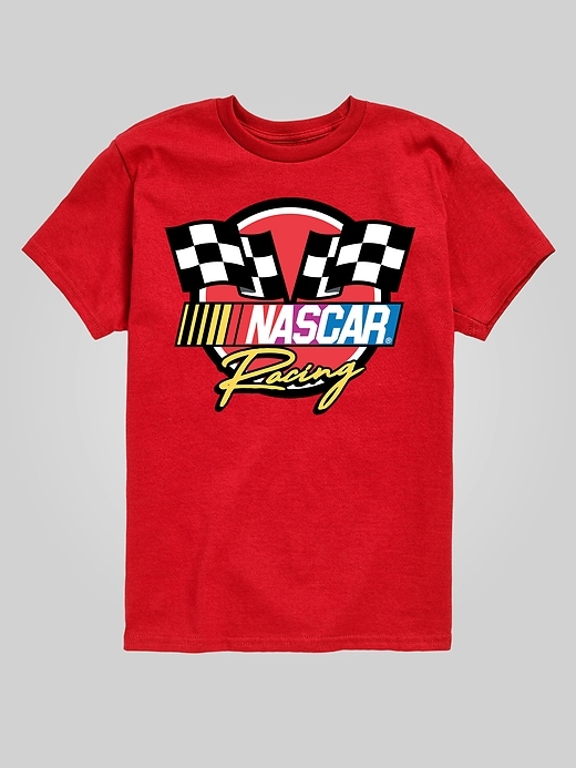 Image number 1 showing, Kids NASCAR Racing Logo Short Sleeve Graphic Tee