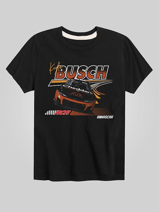 Image number 1 showing, Kids NASCAR Kyle Busch Race Lines Short Sleeve Graphic Tee